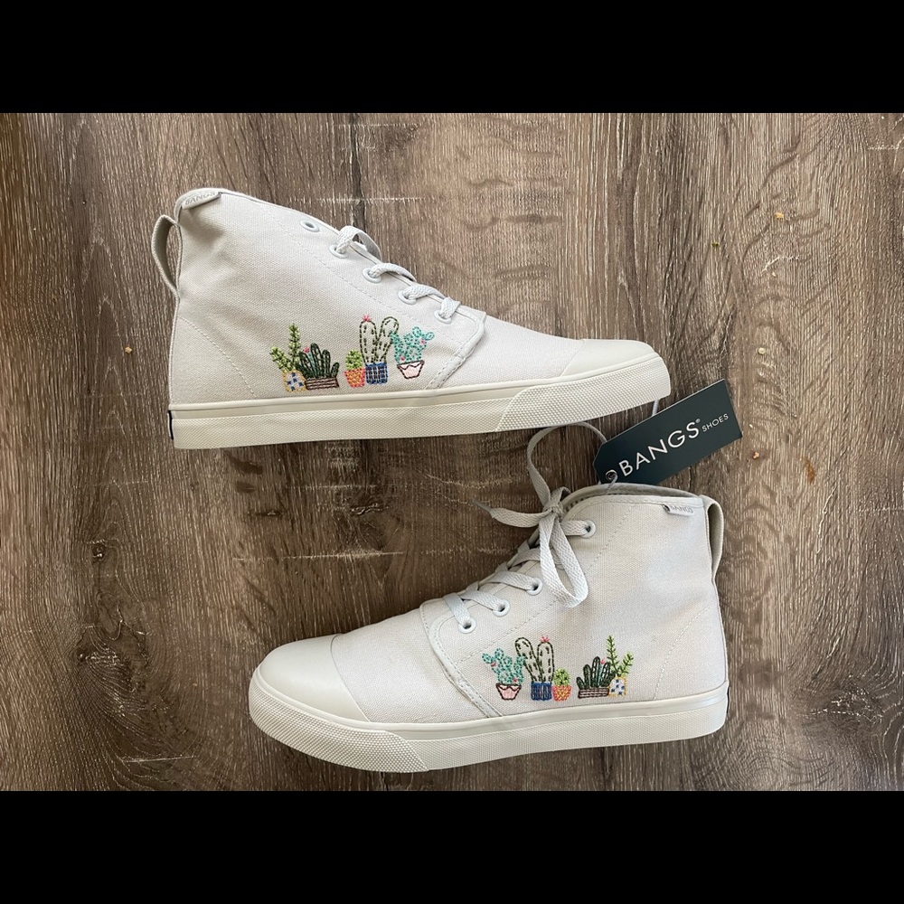 BANGS || London Fog Succulent High Tops